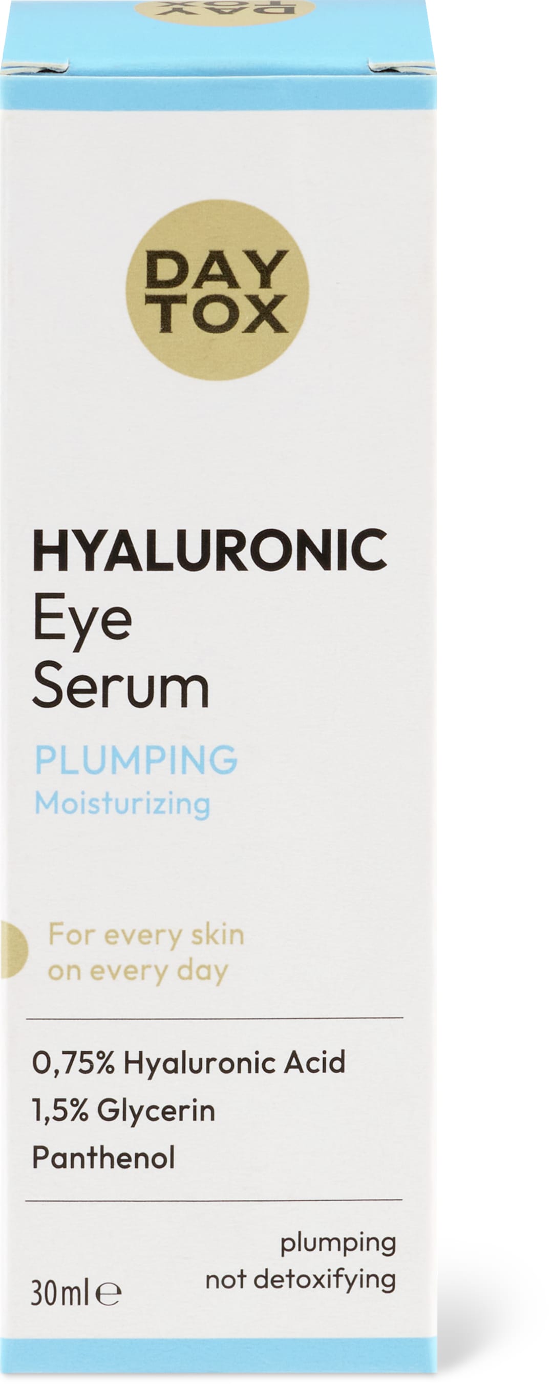Daytox Hyaluron Eye Serum Hyaluronsäure, Glycerin, Panthenol